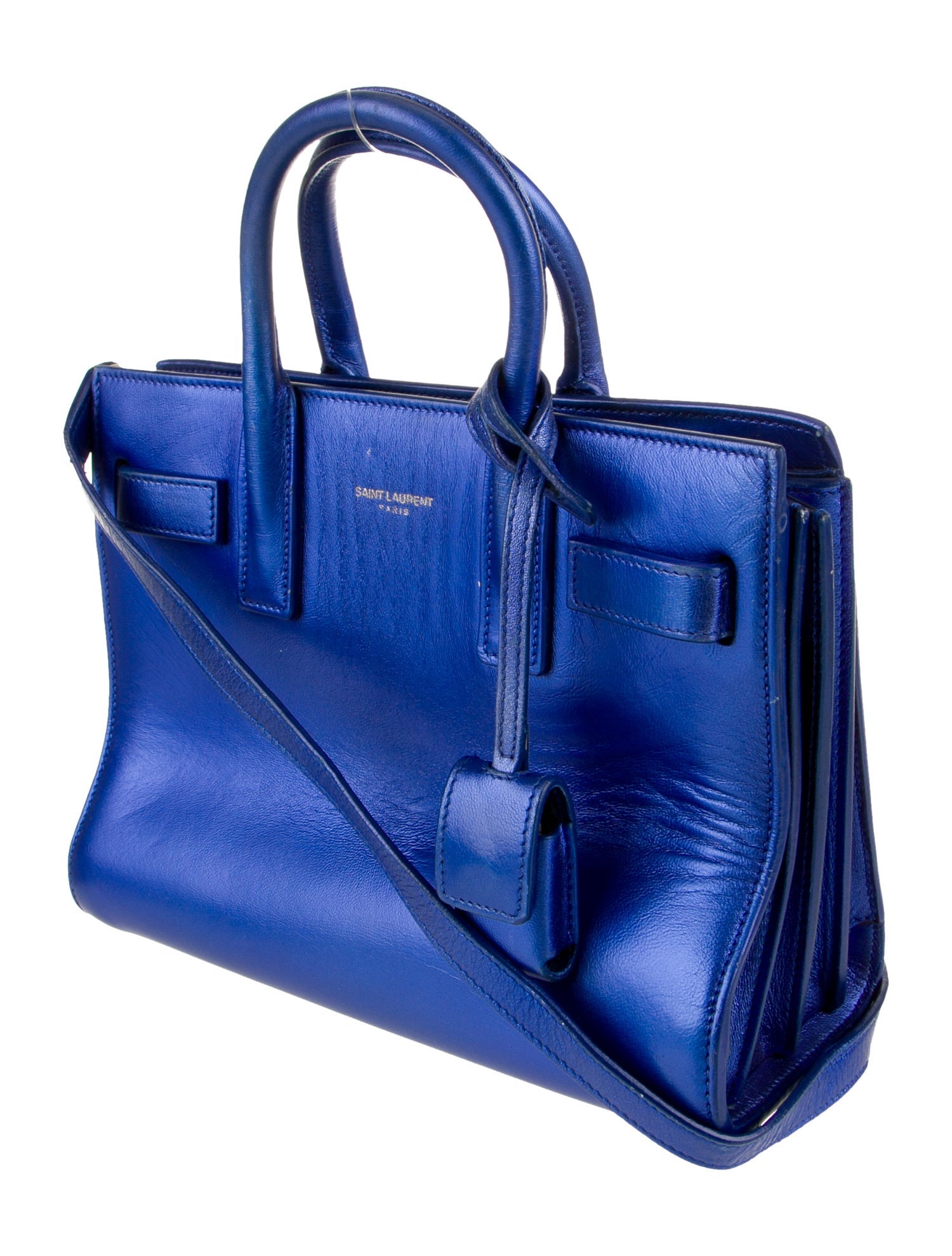 Saint Laurent Leather Sac De Jour